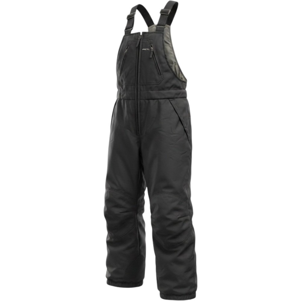 Arctix Youth Small Black Insulated Snow Bibs Overalls Winter Ski Pants 5403